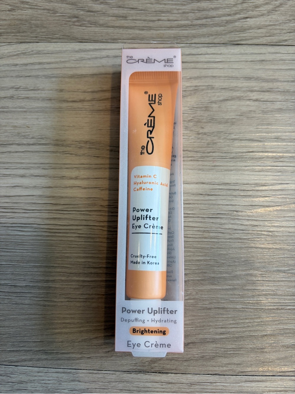 The Crème Shop Power Uplifter Brightening Eye Crème 0.67 oz New